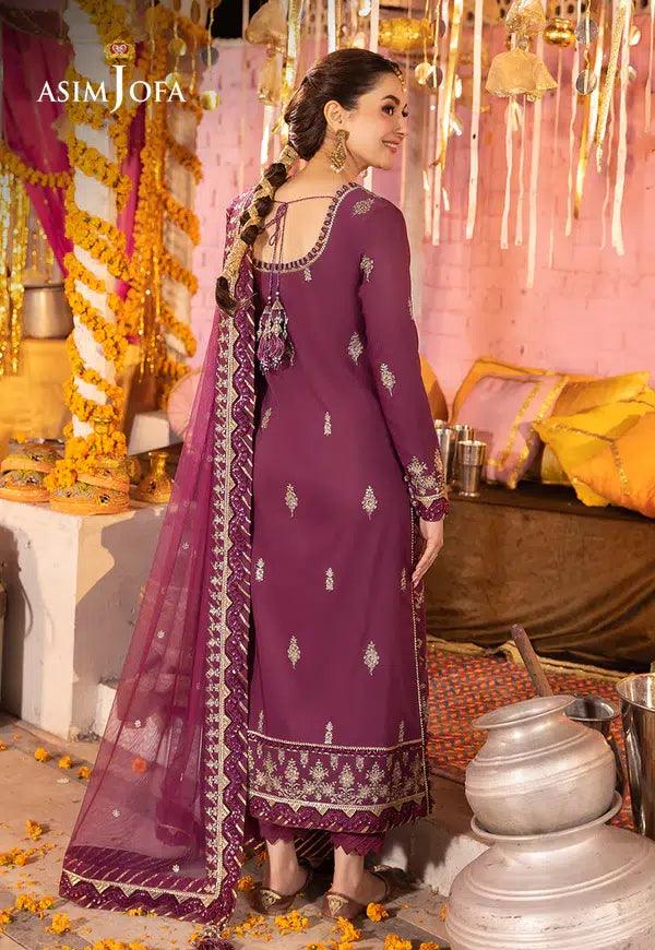 Asim Jofa | Dastaan Collection 24 | AJDA-18 - Rang-e-Khaas