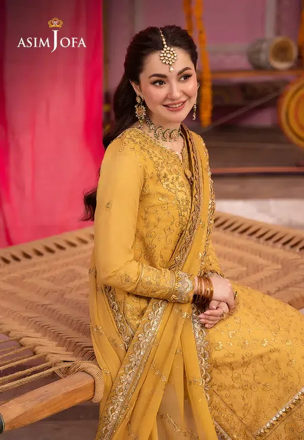 Asim Jofa | Dastaan Collection 24 | AJDA-04 - Rang-e-Khaas