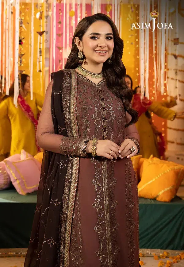 Asim Jofa | Dastaan Collection 24 | AJDA-14 - Rang-e-Khaas