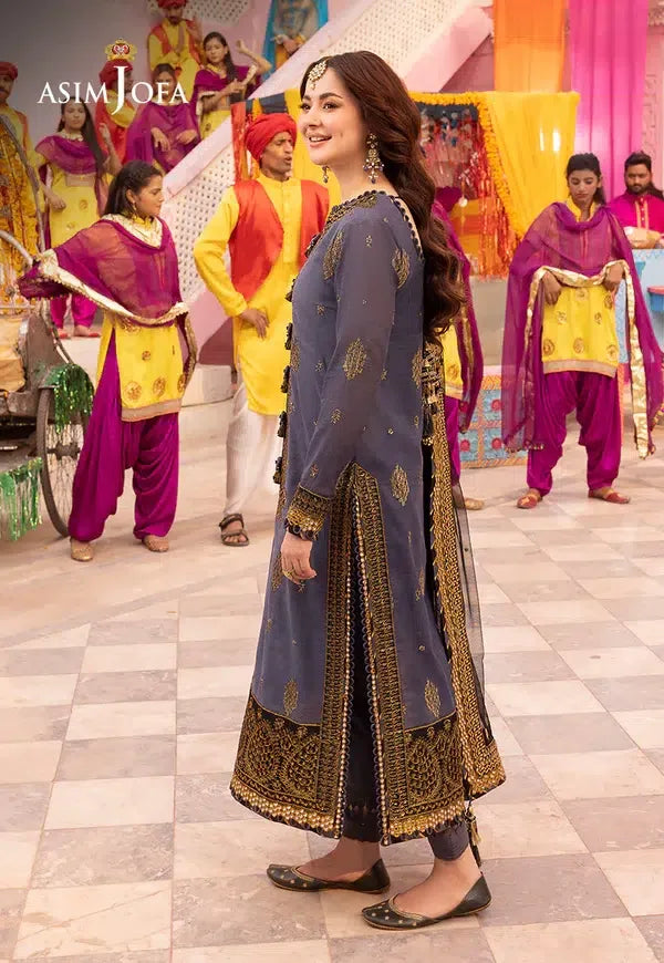 Asim Jofa | Dastaan Collection 24 | AJDA-10 - Rang-e-Khaas