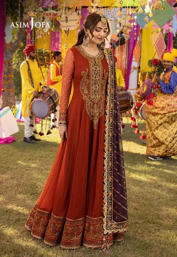 Asim Jofa | Dastaan Collection 24 | AJDA-19 - Rang-e-Khaas