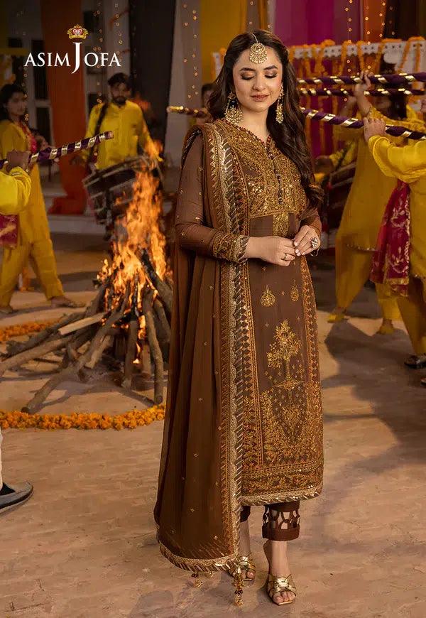 Asim Jofa | Dastaan Collection 24 | AJDA-11 - Rang-e-Khaas
