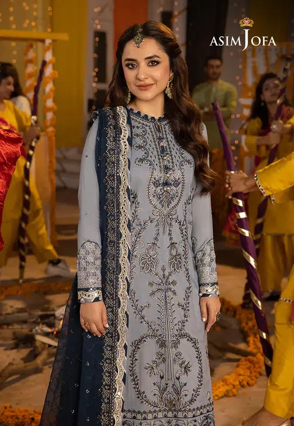 Asim Jofa | Dastaan Collection 24 | AJDA-08 - Rang-e-Khaas