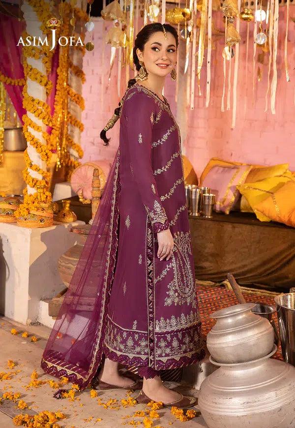 Asim Jofa | Dastaan Collection 24 | AJDA-18 - Rang-e-Khaas