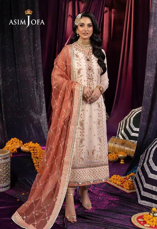 Asim Jofa | Dastaan Collection 24 | AJDA-13 - Rang-e-Khaas