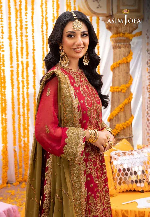 Asim Jofa | Dastaan Collection 24 | AJDA-29 - Rang-e-Khaas