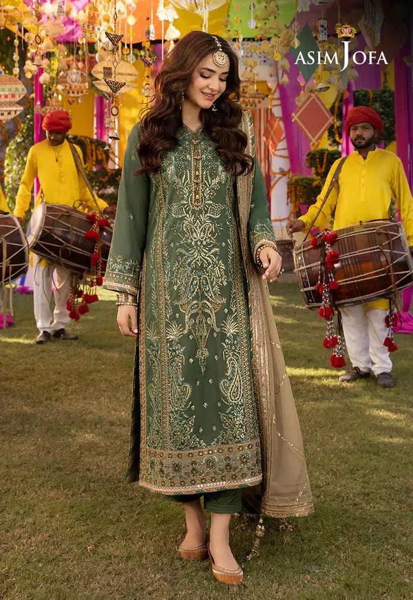 Asim Jofa | Dastaan Collection 24 | AJDA-26 - Rang-e-Khaas