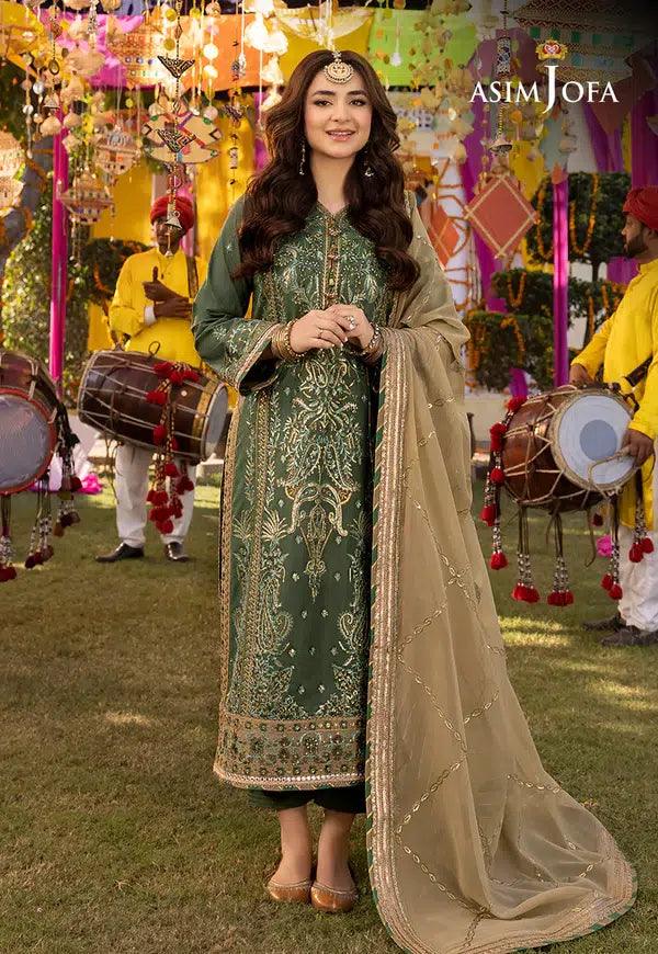 Asim Jofa | Dastaan Collection 24 | AJDA-26 - Rang-e-Khaas