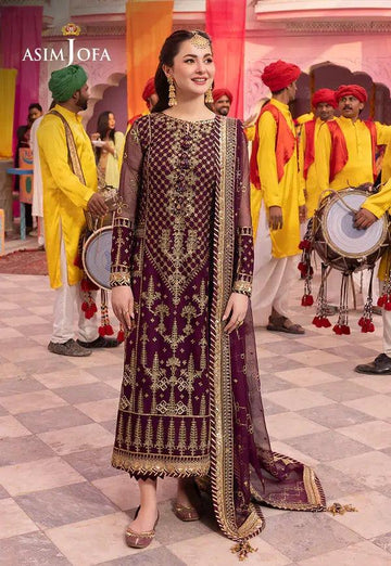 Asim Jofa | Dastaan Collection 24 | AJDA-03 - Rang-e-Khaas