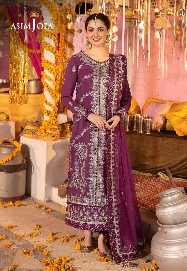 Asim Jofa | Dastaan Collection 24 | AJDA-18 - Rang-e-Khaas