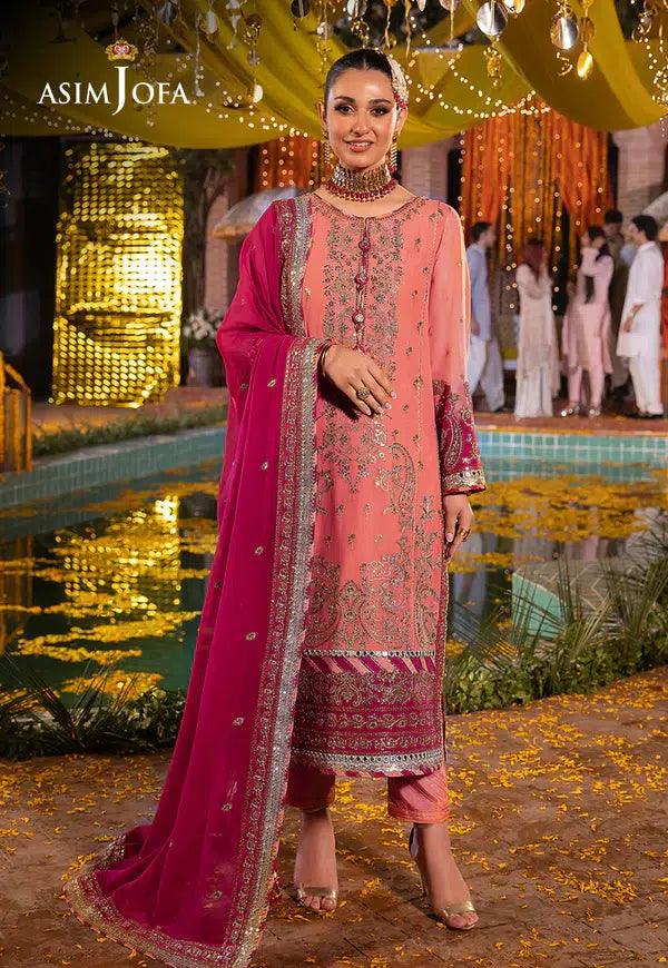 Asim Jofa | Dastaan Collection 24 | AJDA-28 - Rang-e-Khaas
