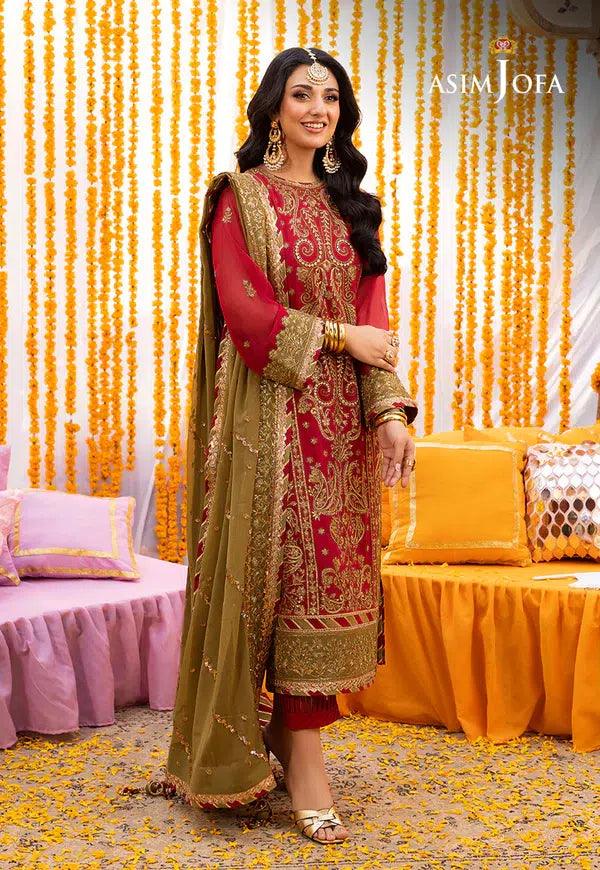 Asim Jofa | Dastaan Collection 24 | AJDA-29 - Rang-e-Khaas