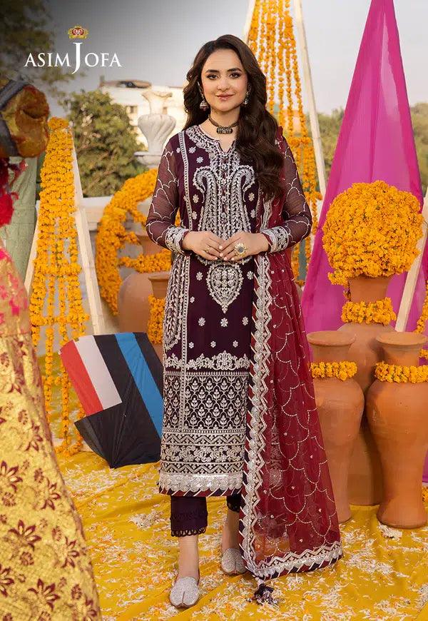 Asim Jofa | Dastaan Collection 24 | AJDA-01 - Rang-e-Khaas