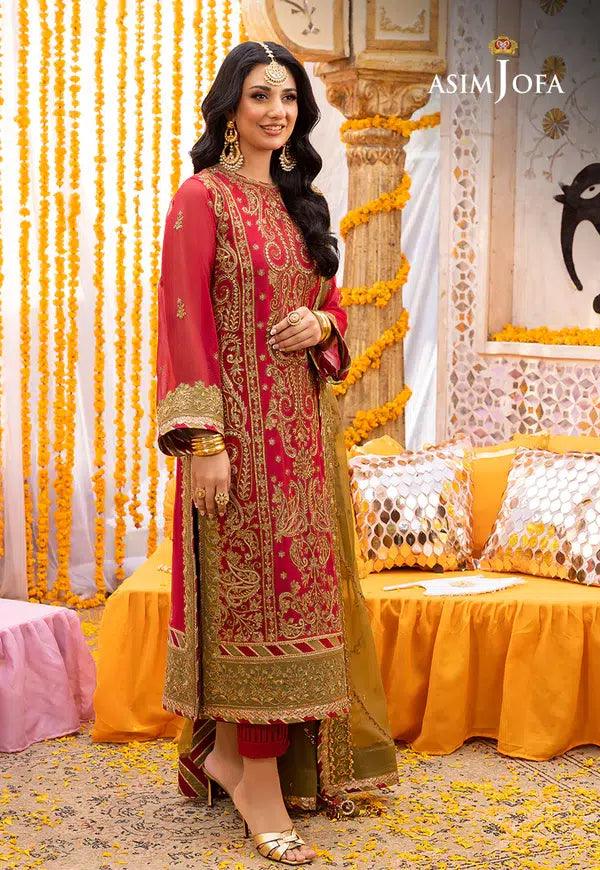 Asim Jofa | Dastaan Collection 24 | AJDA-29 - Rang-e-Khaas