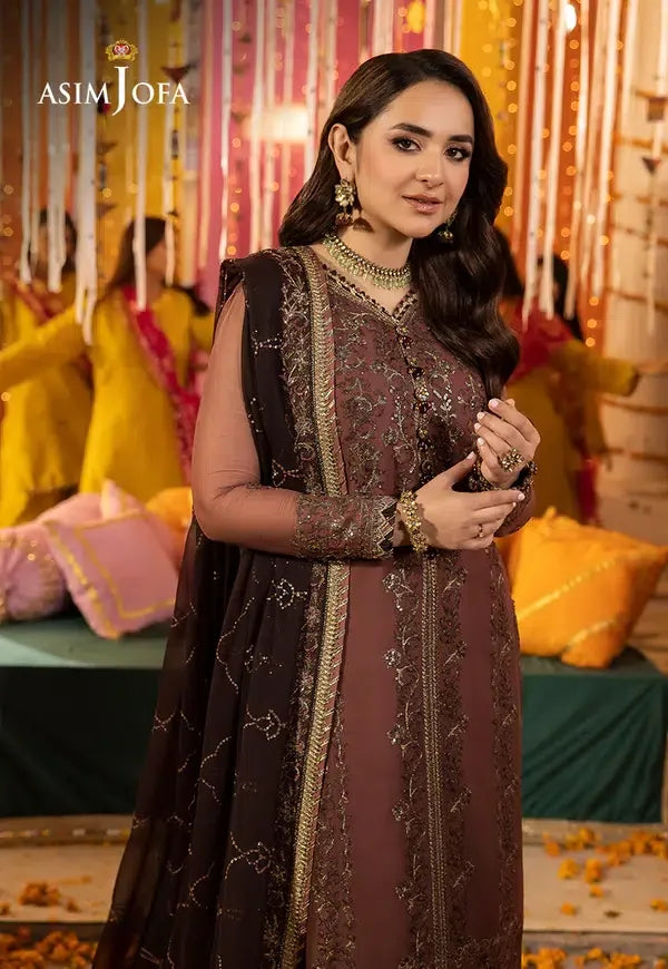 Asim Jofa | Dastaan Collection 24 | AJDA-14 - Rang-e-Khaas