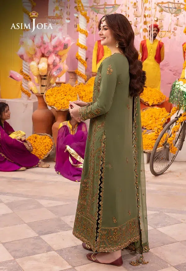 Asim Jofa | Dastaan Collection 24 | AJDA-09 - Rang-e-Khaas