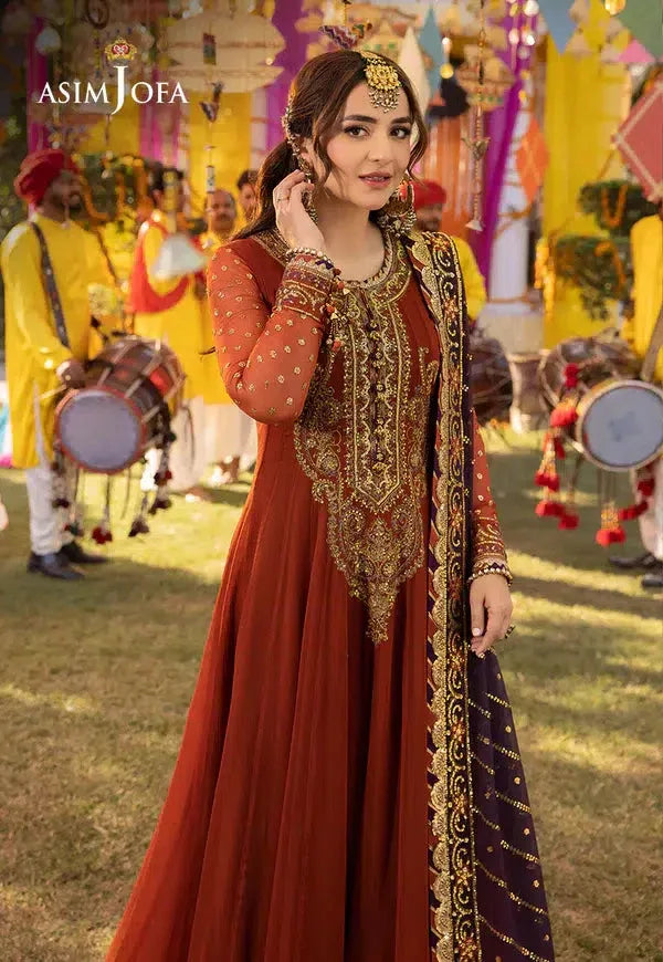 Asim Jofa | Dastaan Collection 24 | AJDA-19 - Rang-e-Khaas