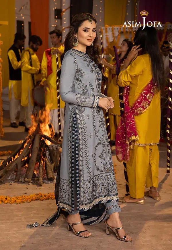 Asim Jofa | Dastaan Collection 24 | AJDA-08 - Rang-e-Khaas