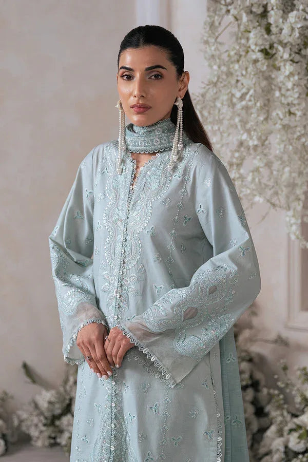 Ayzel | Eudora Luxury Lawn 24 | GULARA - Rang-e-Khaas