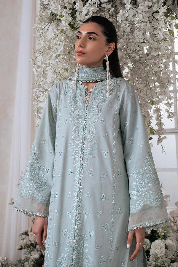 Ayzel | Eudora Luxury Lawn 24 | GULARA - Rang-e-Khaas