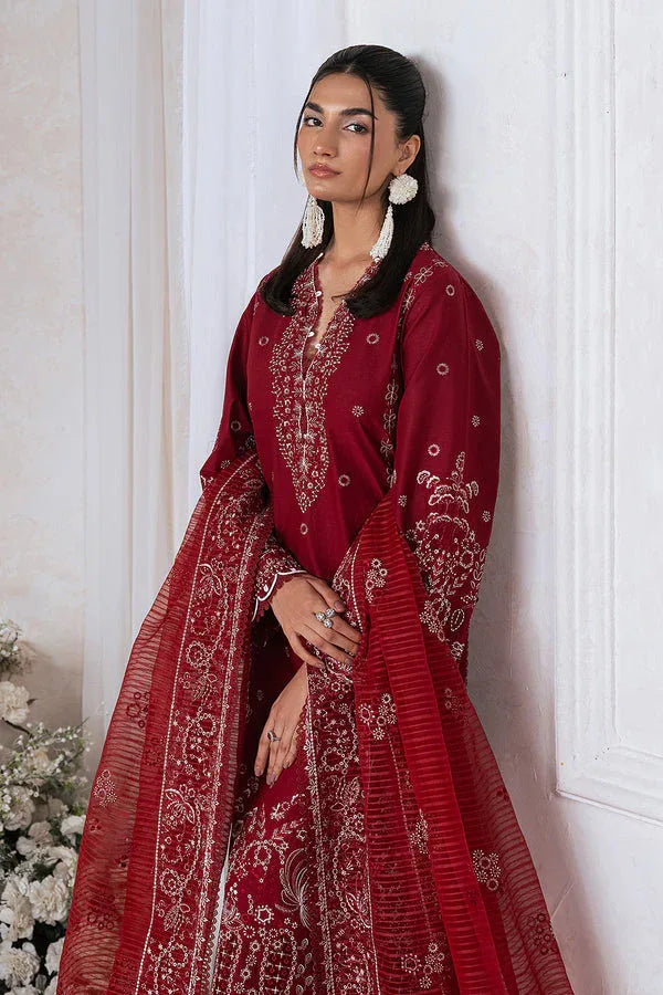 Ayzel | Eudora Luxury Lawn 24 | AKIRA - Rang-e-Khaas