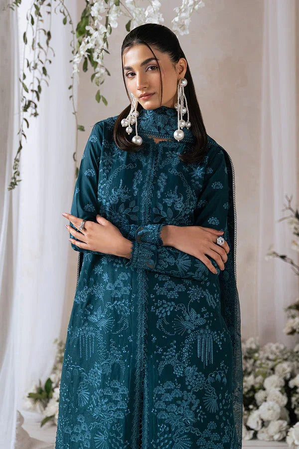 Ayzel | Eudora Luxury Lawn 24 | DENIZ - Rang-e-Khaas