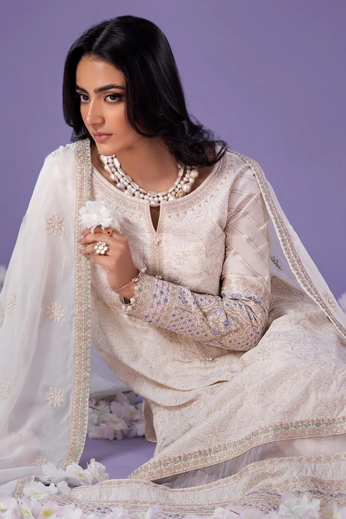 Charizma | Festive Pret | CMA-4-021 - Rang-e-Khaas