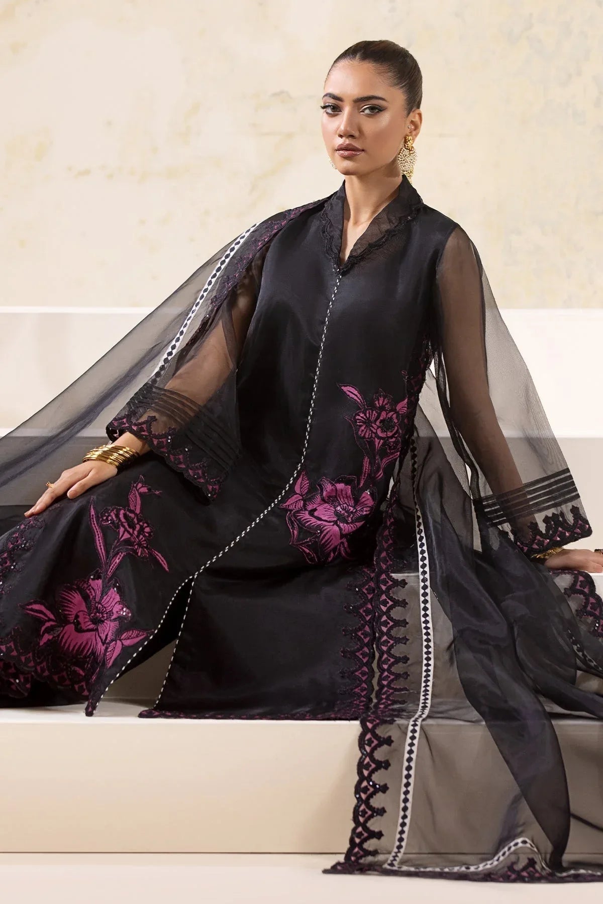 Charizma | Festive Pret | CMA-4-02A - Rang-e-Khaas