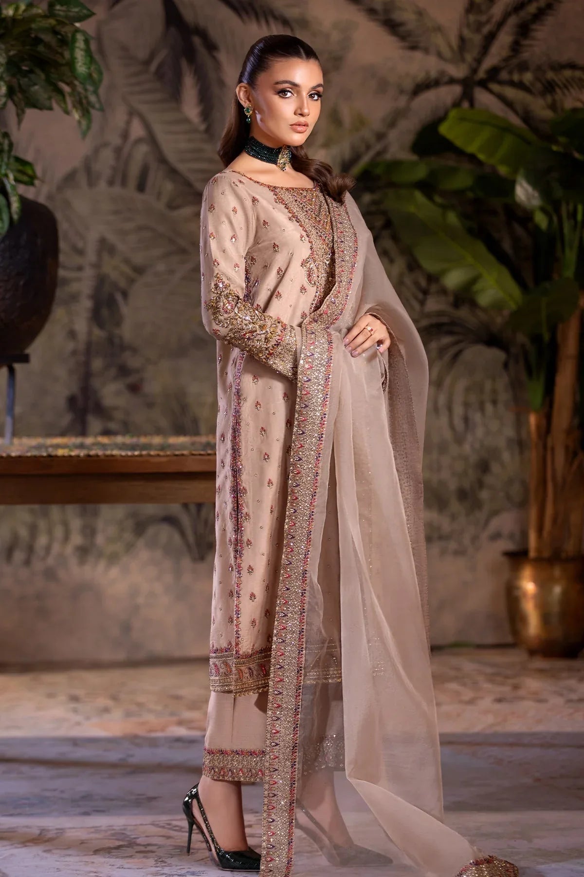 Charizma | Festive Pret | CMA-4-050 CHEKU - Rang-e-Khaas