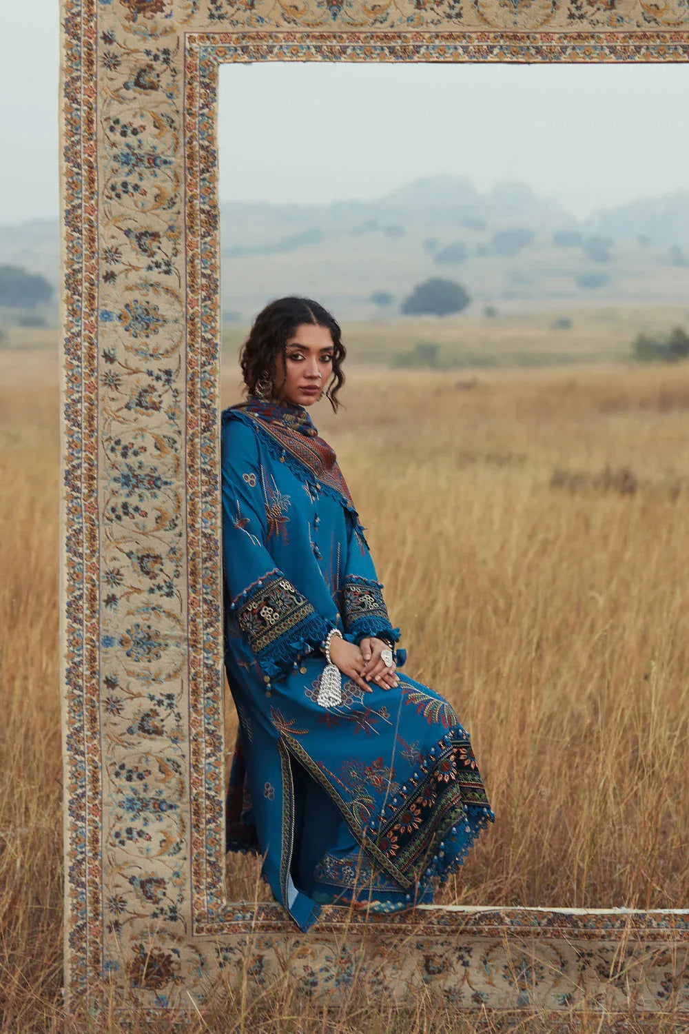 Saira Rizwan | Winter Khaddar 25 | SAHAR-SRW25-10 - Rang-e-Khaas