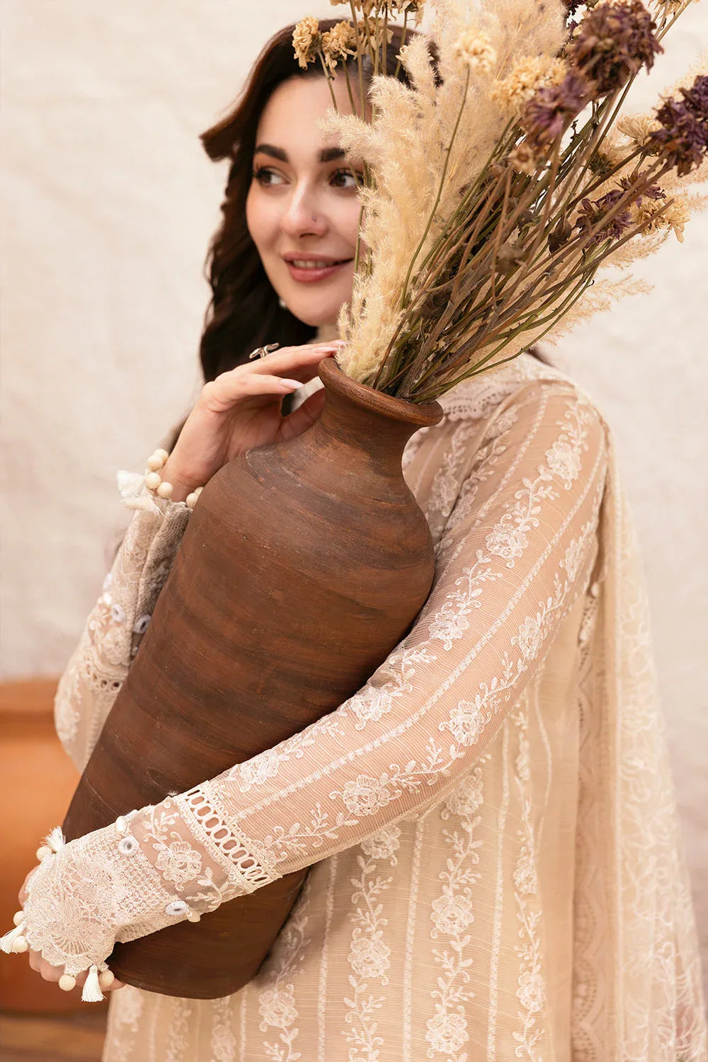 Saira Rizwan | Luxury Lawn 25 | MADONNA-SRL25-08 - Rang-e-Khaas