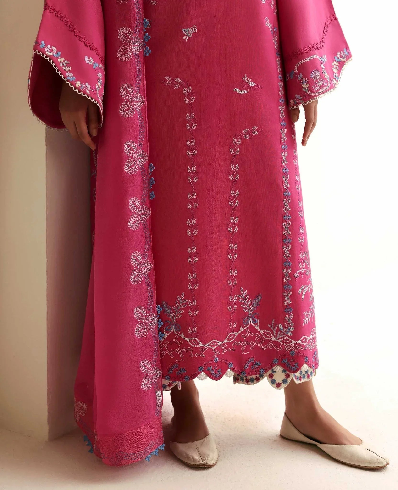Republic Womenswear | Basics Pre Fall 25 | Florine - Rang-e-Khaas