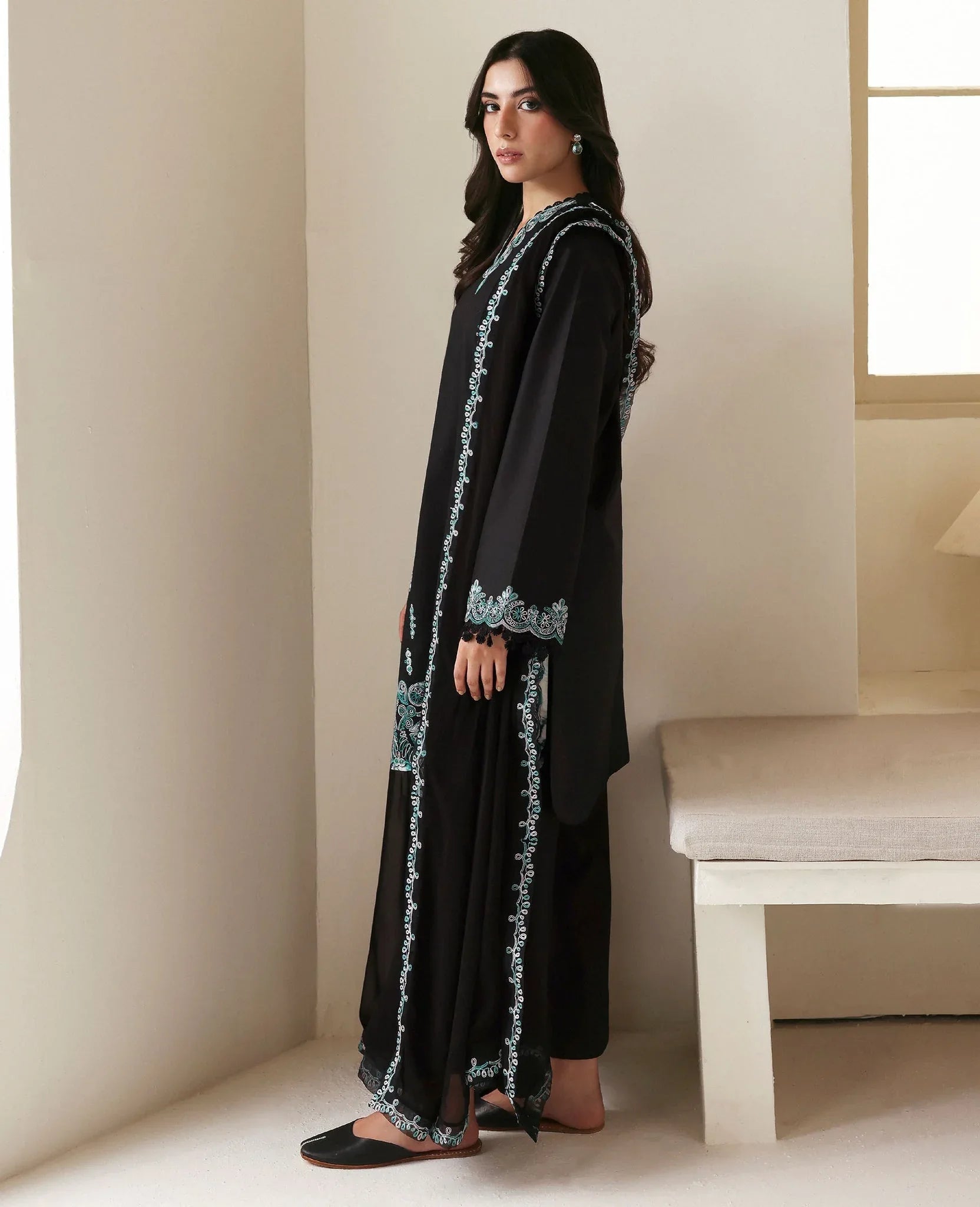 Republic Womenswear | Basics Pre Fall 25 | Noire - Rang-e-Khaas