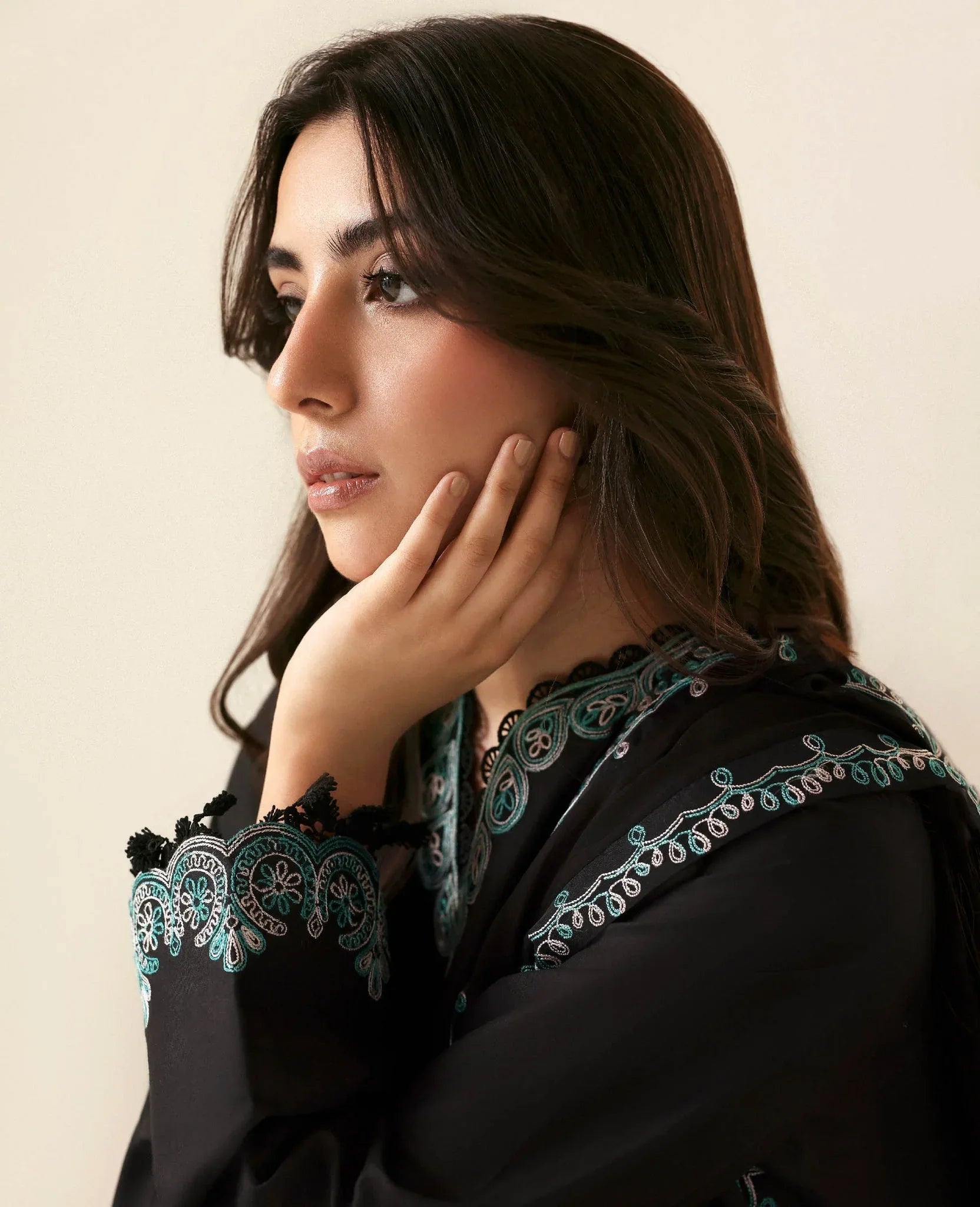 Republic Womenswear | Basics Pre Fall 25 | Noire - Rang-e-Khaas