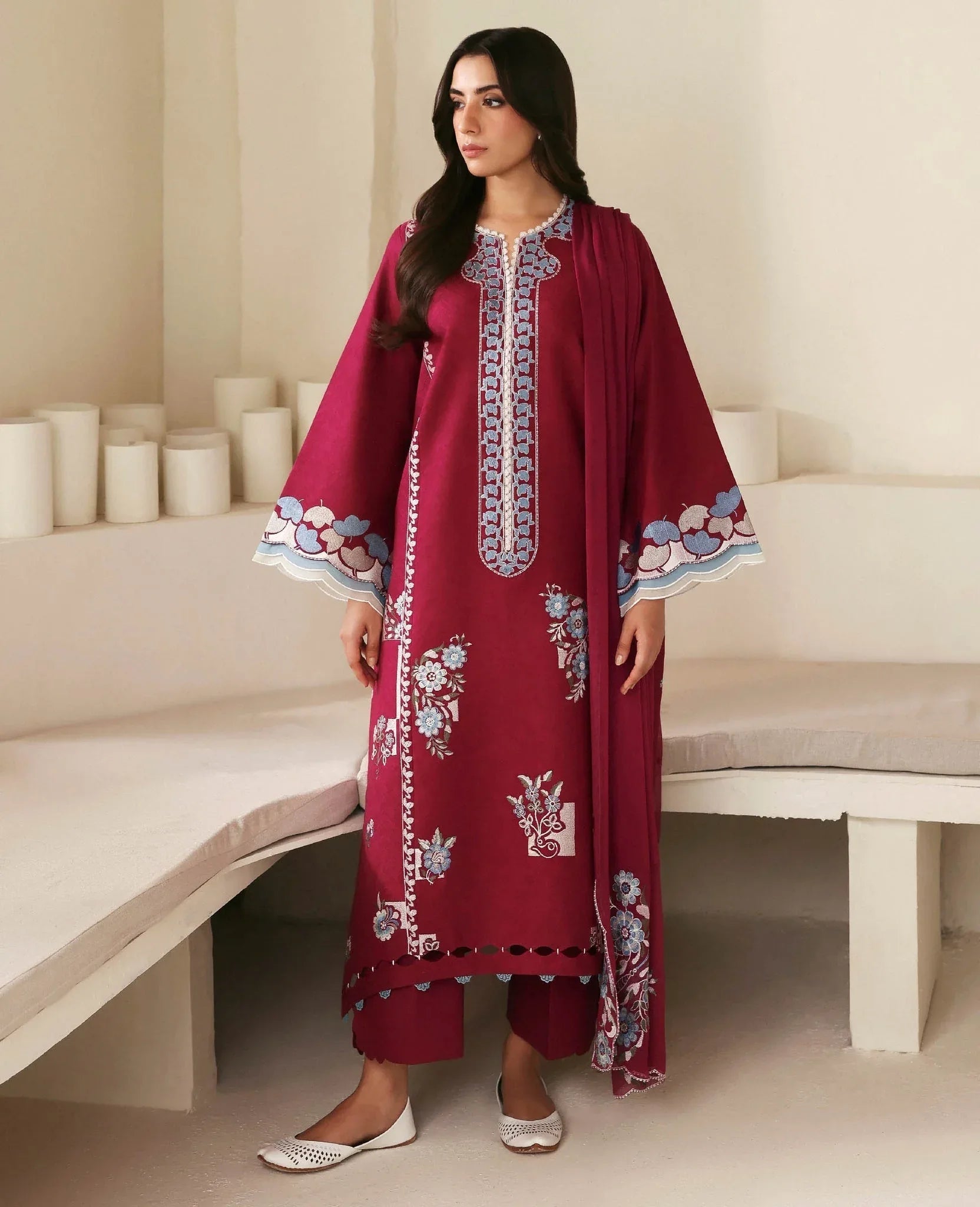Republic Womenswear | Basics Pre Fall 25 | Fleurine - Rang-e-Khaas