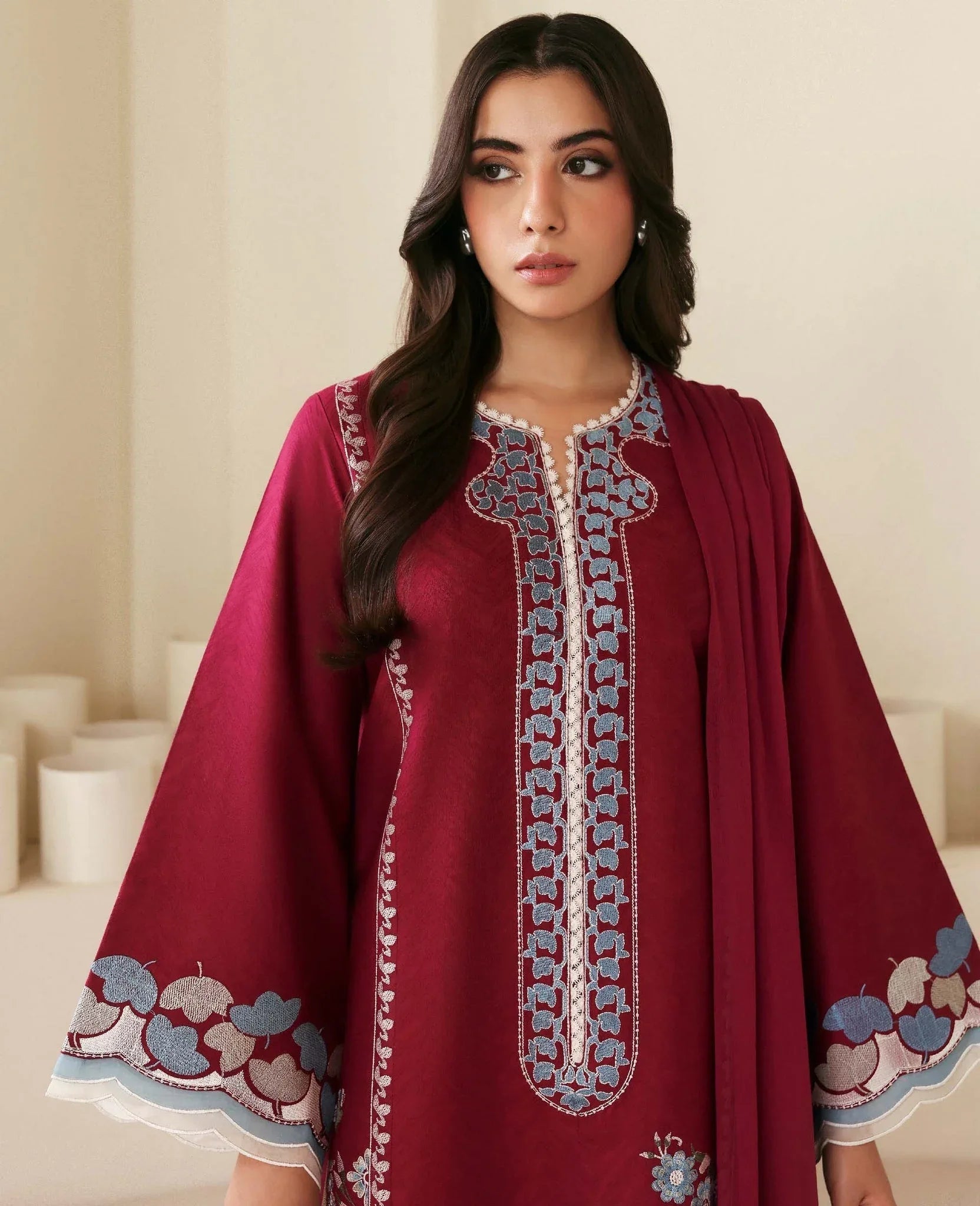Republic Womenswear | Basics Pre Fall 25 | Fleurine - Rang-e-Khaas
