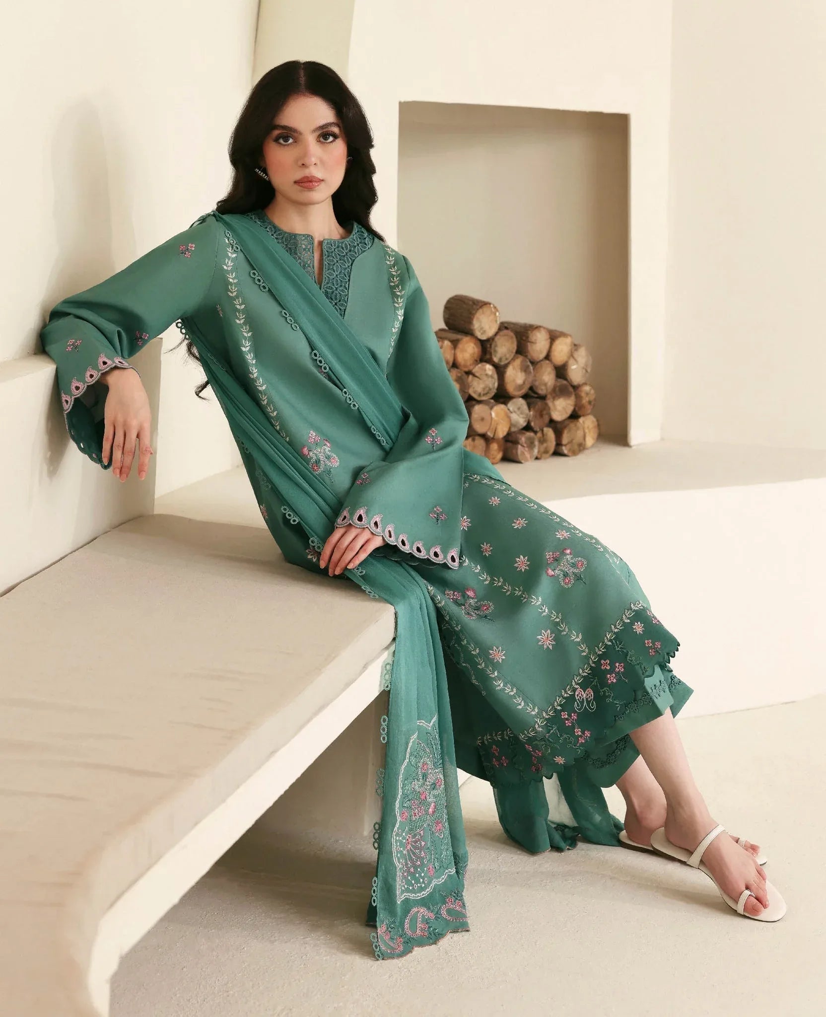 Republic Womenswear | Basics Pre Fall 25 | Solène - Rang-e-Khaas