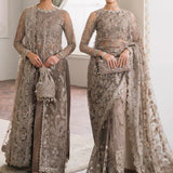 Baroque Chantelle Embroidered Luxury Net 3Pc Suit EC-06