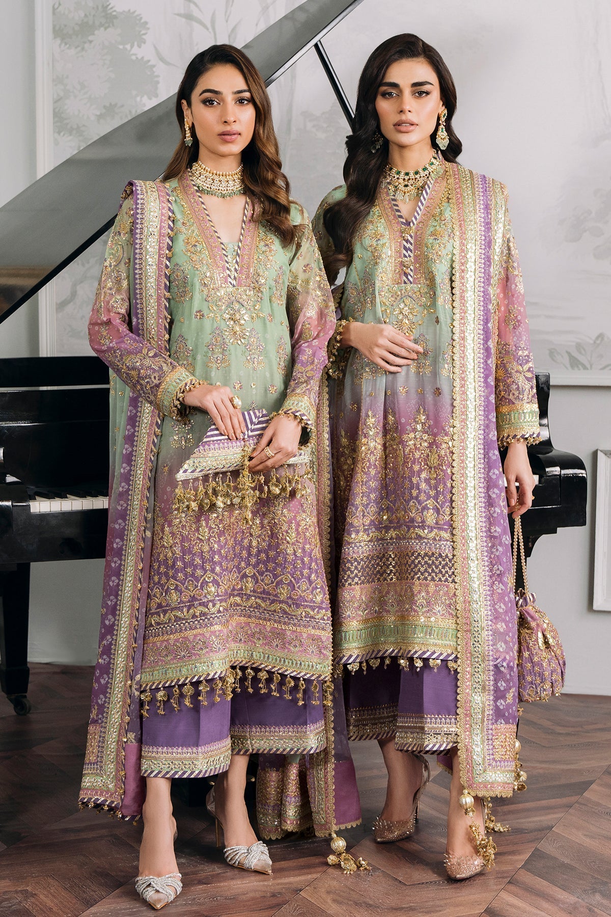 Baroque | Chantelle Embroidered 24 Vol 12 | CH12-08 - Rang-e-Khaas