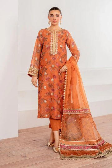 Baroque | Velvet Formals | COTTON NET UF-701 - Rang-e-Khaas