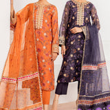 Baroque | Velvet Formals | COTTON NET UF-702