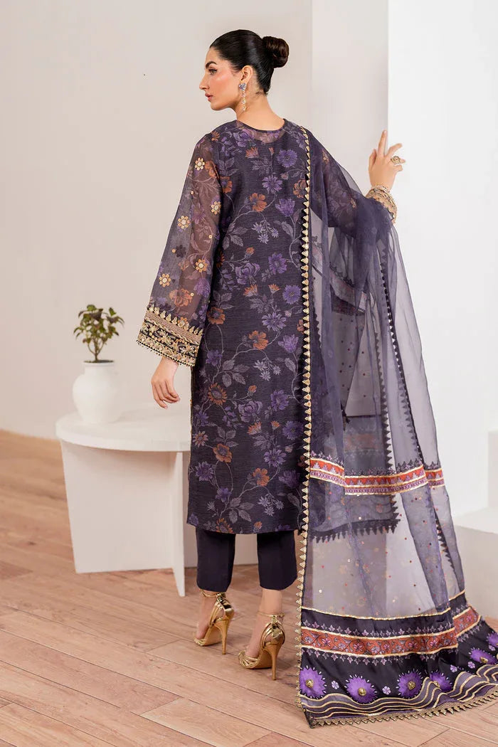 Baroque | Velvet Formals | COTTON NET UF-702 - Rang-e-Khaas