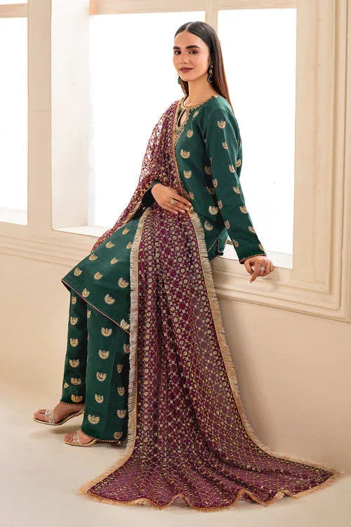 Baroque | Velvet Formals | SILK UF-614 - Rang-e-Khaas