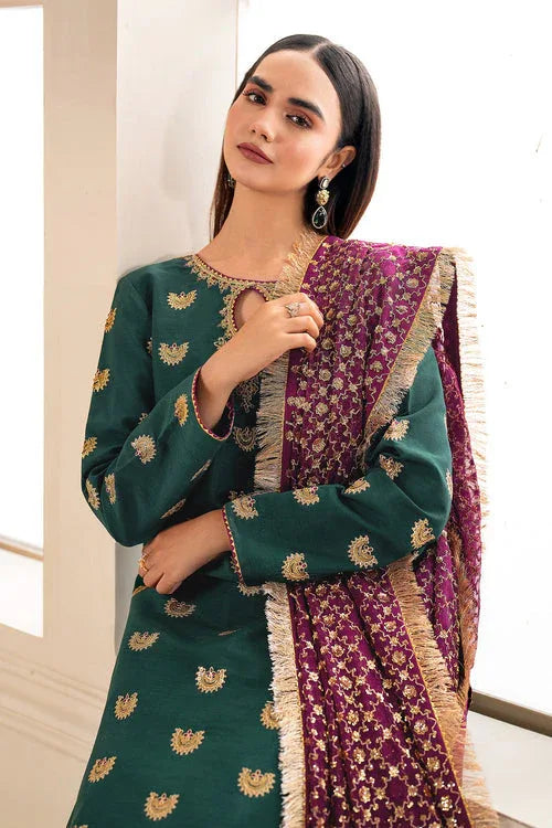 Baroque | Velvet Formals | SILK UF-614 - Rang-e-Khaas