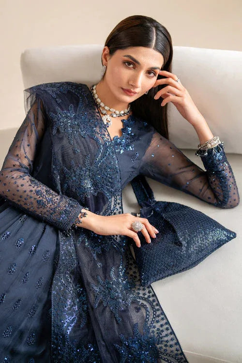 Baroque | Velvet Formals | CHIFFON UF-617 - Rang-e-Khaas