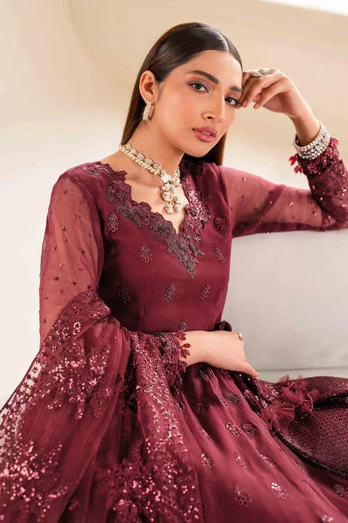 Baroque | Velvet Formals | CHIFFON UF-618 - Rang-e-Khaas