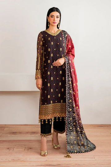 Baroque | Velvet Formals | CHIFFON UF-683 - Rang-e-Khaas