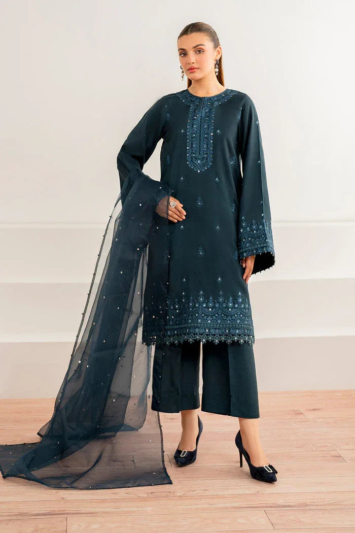 Baroque | Velvet Formals | SILK UF-696 - Rang-e-Khaas