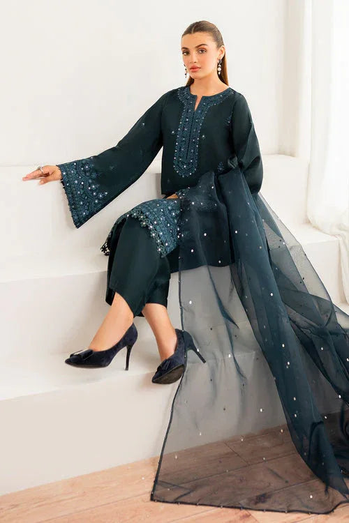 Baroque | Velvet Formals | SILK UF-696 - Rang-e-Khaas