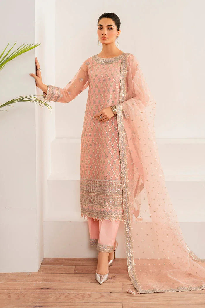 Baroque | Velvet Formals | CHIFFON UF-697 - Rang-e-Khaas